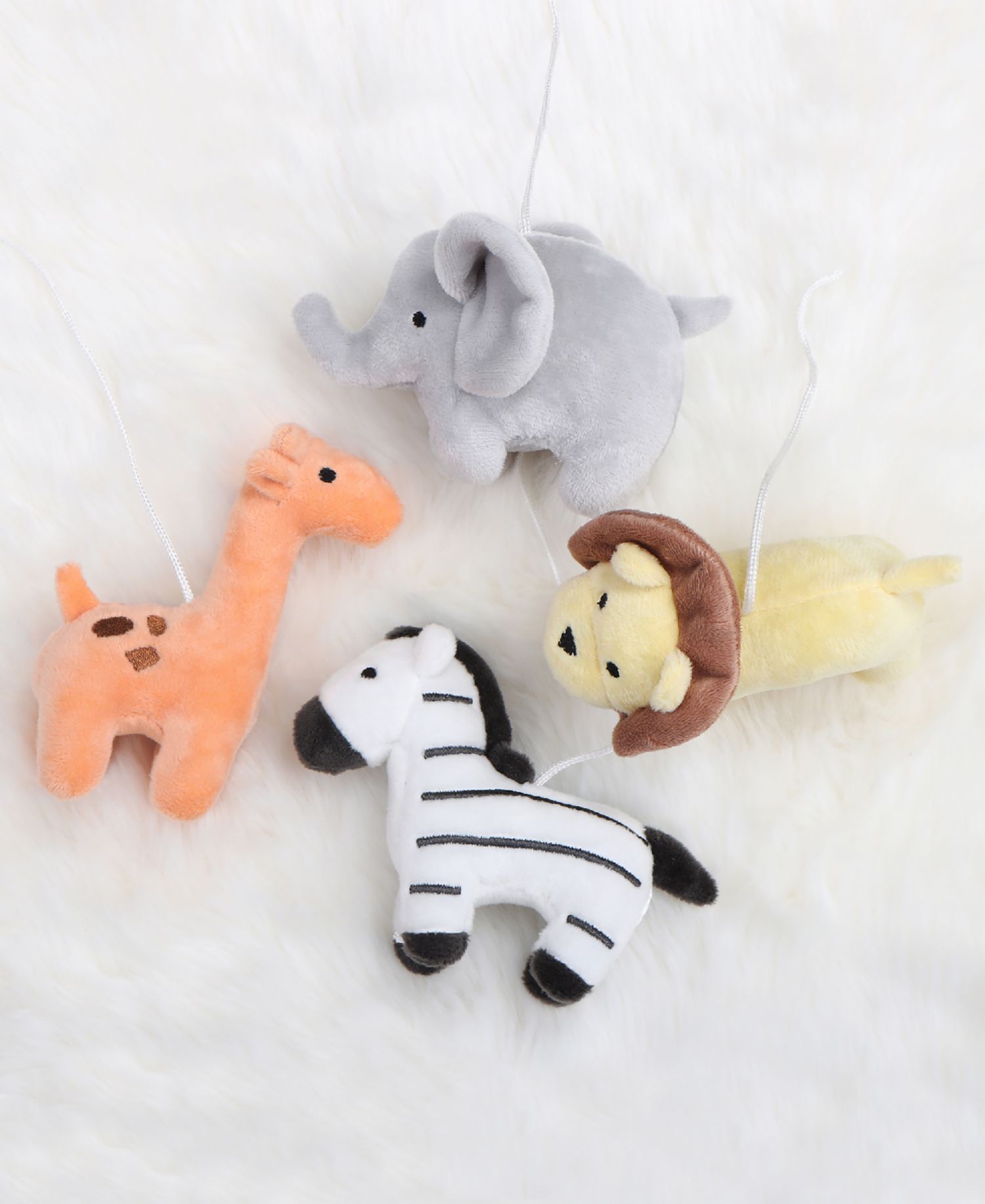 Safari Animals Musical Crib Mobile for Baby Boys and Girls