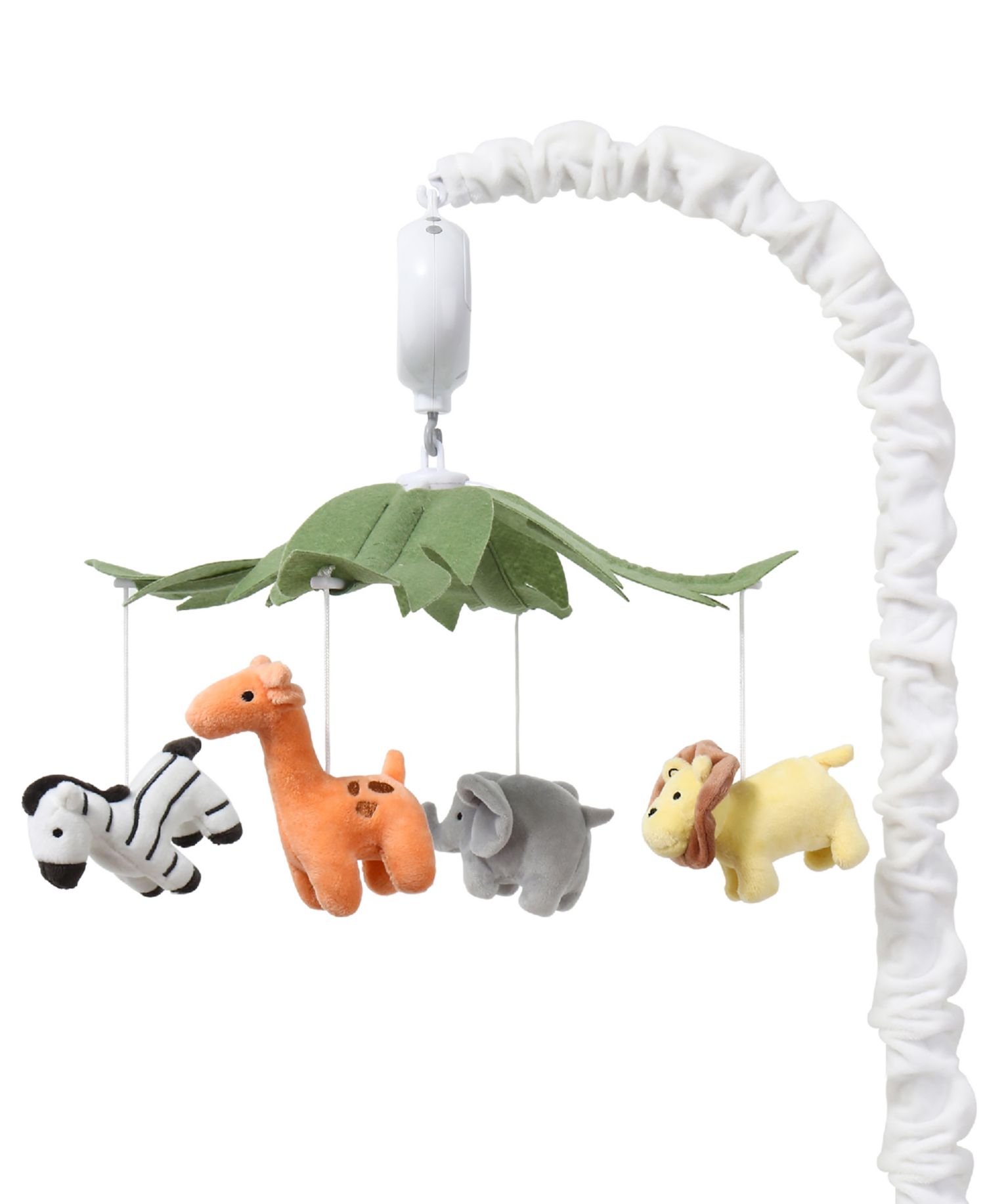 Safari Animals Musical Crib Mobile for Baby Boys and Girls