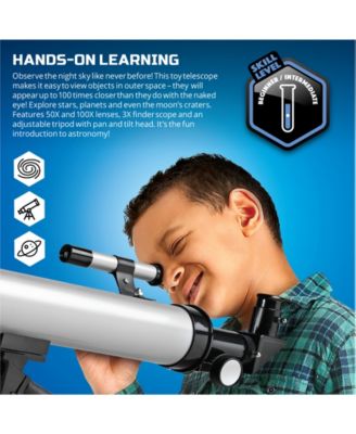 Telescope with Tripod, 50X and 100X Lenses 