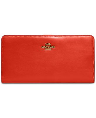 macys coach wallet