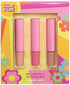 3-Pc. Island Punch Double-Ended Lipstick & Lip Gloss Set, Created for Macy's