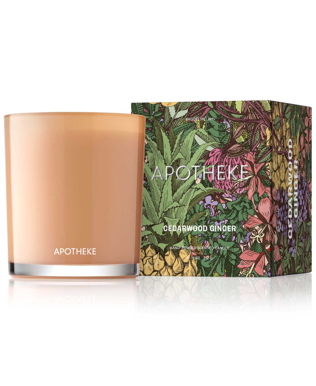 Apotheke Cedarwood Ginger Signature Candle, 11 Oz.