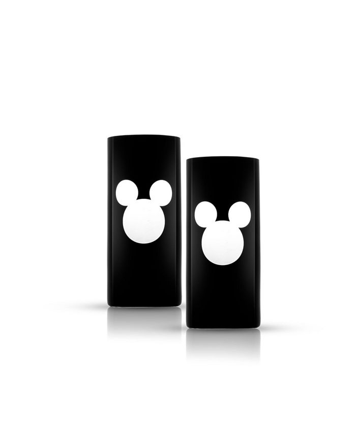 JoyJolt Disney® Mickey Mouse Yikes Highball Glasses 18.5 oz Set of