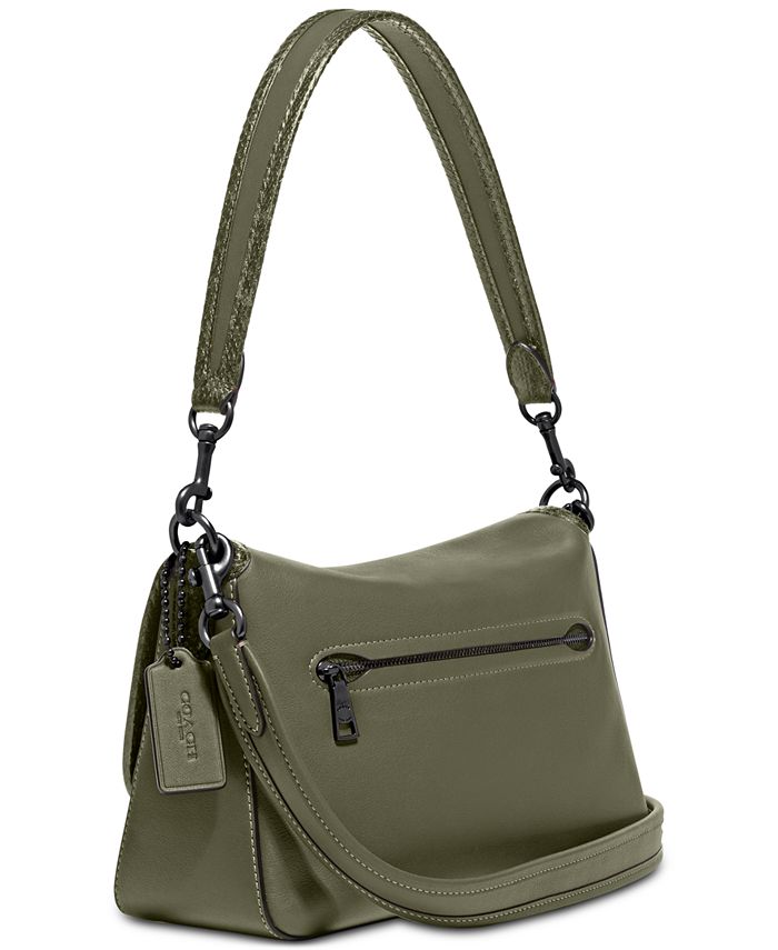 COACH Tabby Soft Leather With Snakeskin Detail Shoulder Bag & Reviews