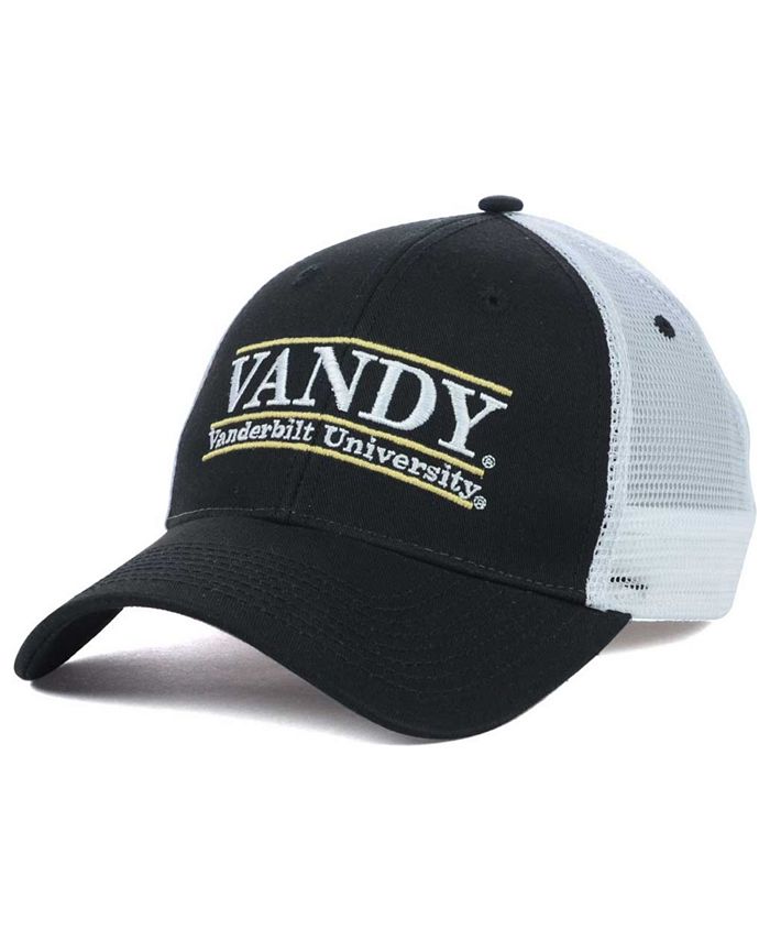 The Game Men's Vanderbilt Commodores White Bar Adjustable Hat