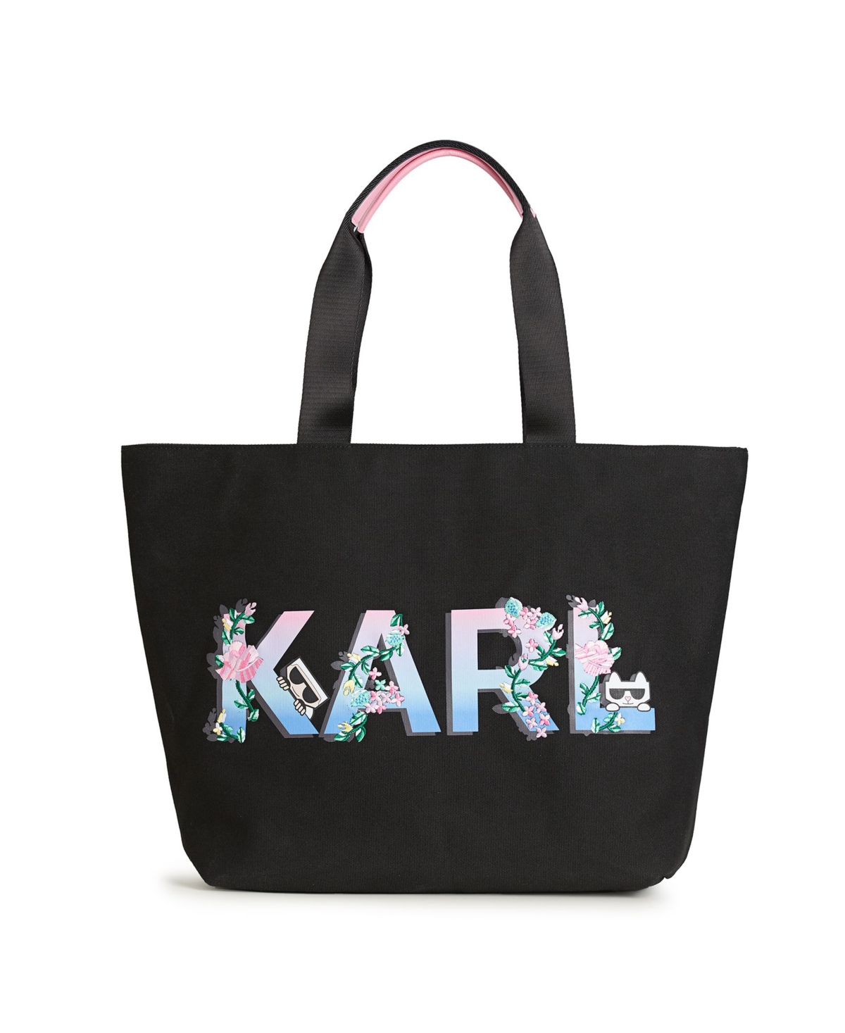 Karl Lagerfeld Kristen Tote Bag In Karl Blue | ModeSens