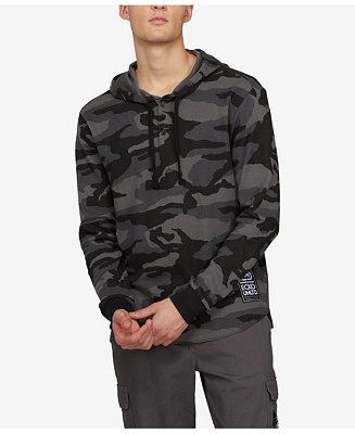 Ecko Unltd Men's Big and Tall Hooded All Over Print Stunner Thermal ...