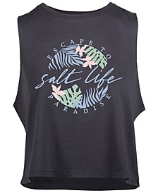 Women's Oasis Cotton Cropped Muscle Tank Top