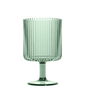 Mesa Stacking Goblet Premium Acrylic Glasses, Set of 6