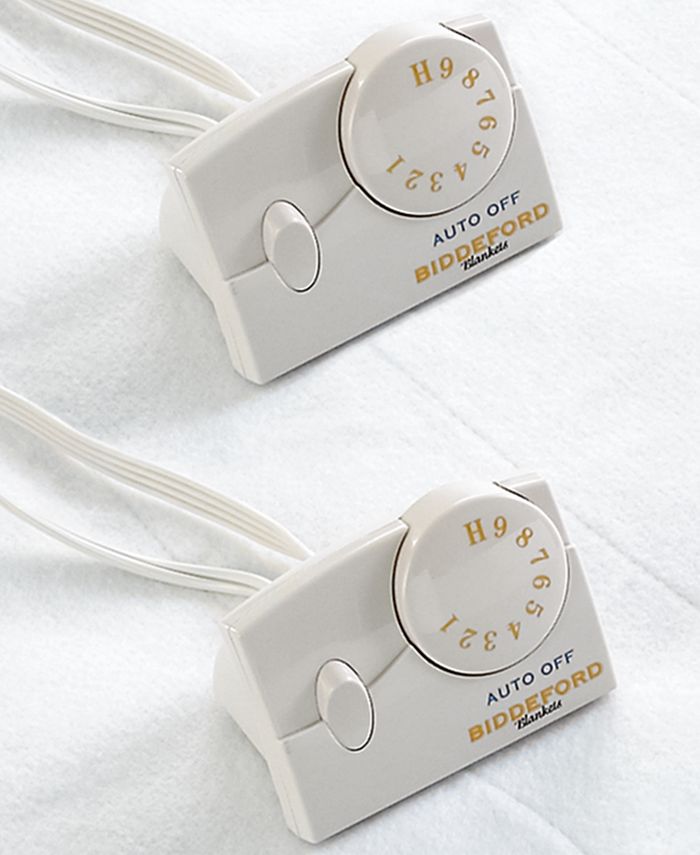 Biddeford CLOSEOUT! Analog Heated Queen Mattress Pad Macy's