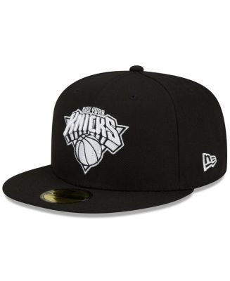 Men's New Era Black, White New York Knicks 2021 22 City Edition 