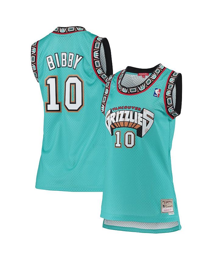 Men's Memphis Grizzlies BibbyTeal 1998 to 1999 Hardwood Classic