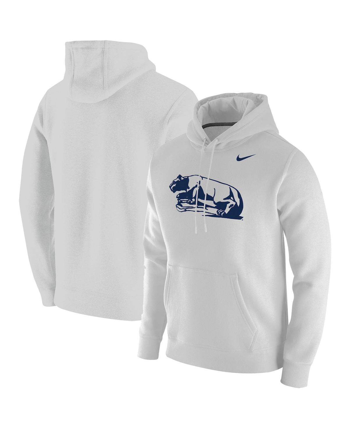 Shop Nike Men's  White Penn State Nittany Lions Vintage-like School Logo Pullover Hoodie