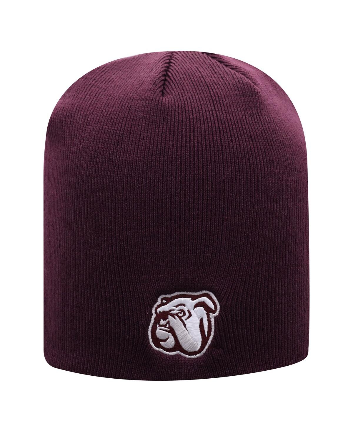 Shop Top Of The World Men's  Maroon Mississippi State Bulldogs Core Knit Beanie
