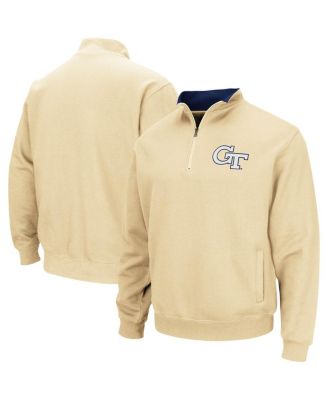 Men's Georgia Tech Jackets Tortugas Logo Quarter-Zip Pullover Jacket