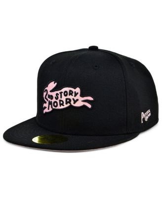 Men's Black Second Story Morrys Black Fives Fitted Hat