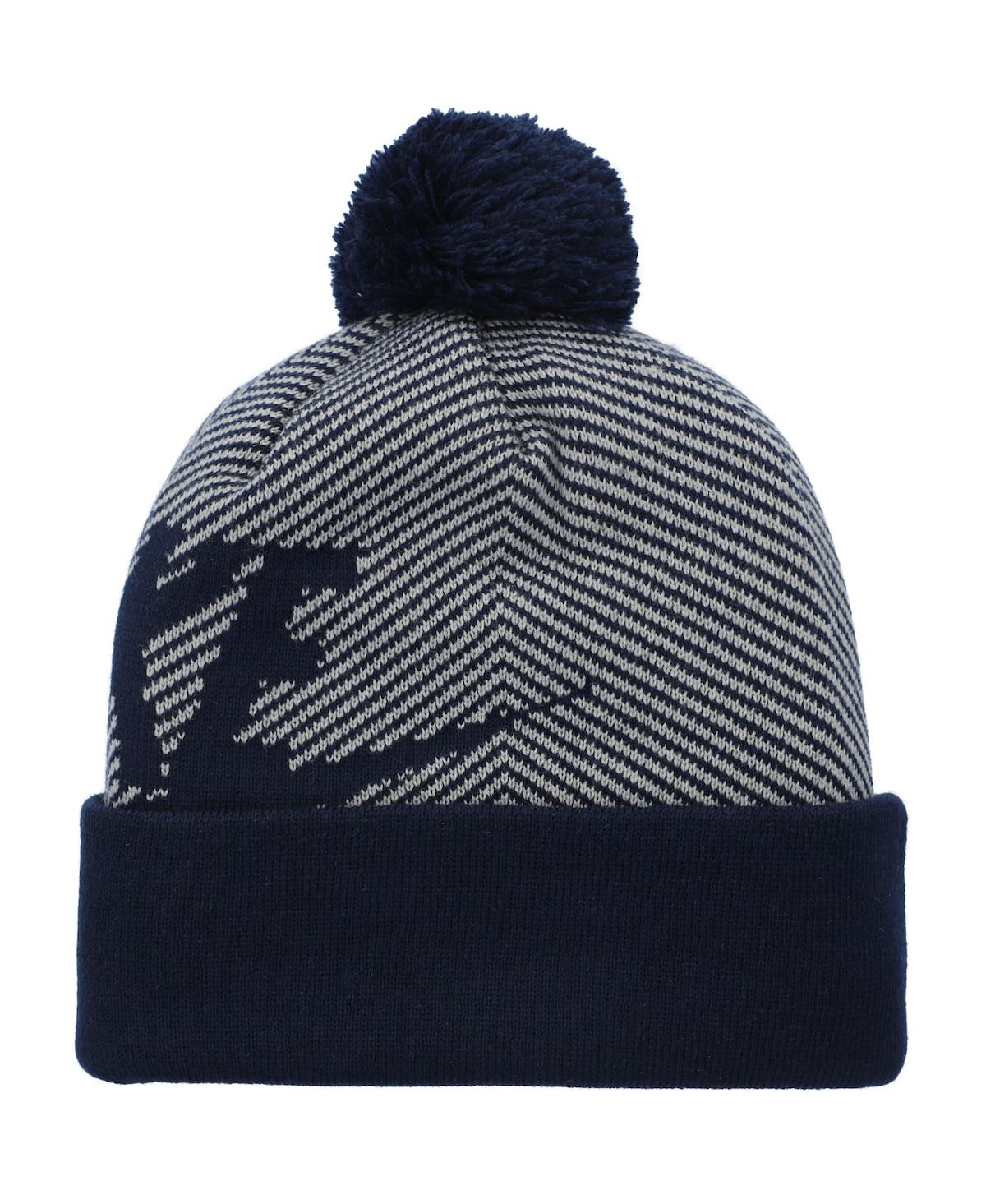Men's Nike Gray Team Usa Futura Cuffed Knit Hat with Pom - Gray