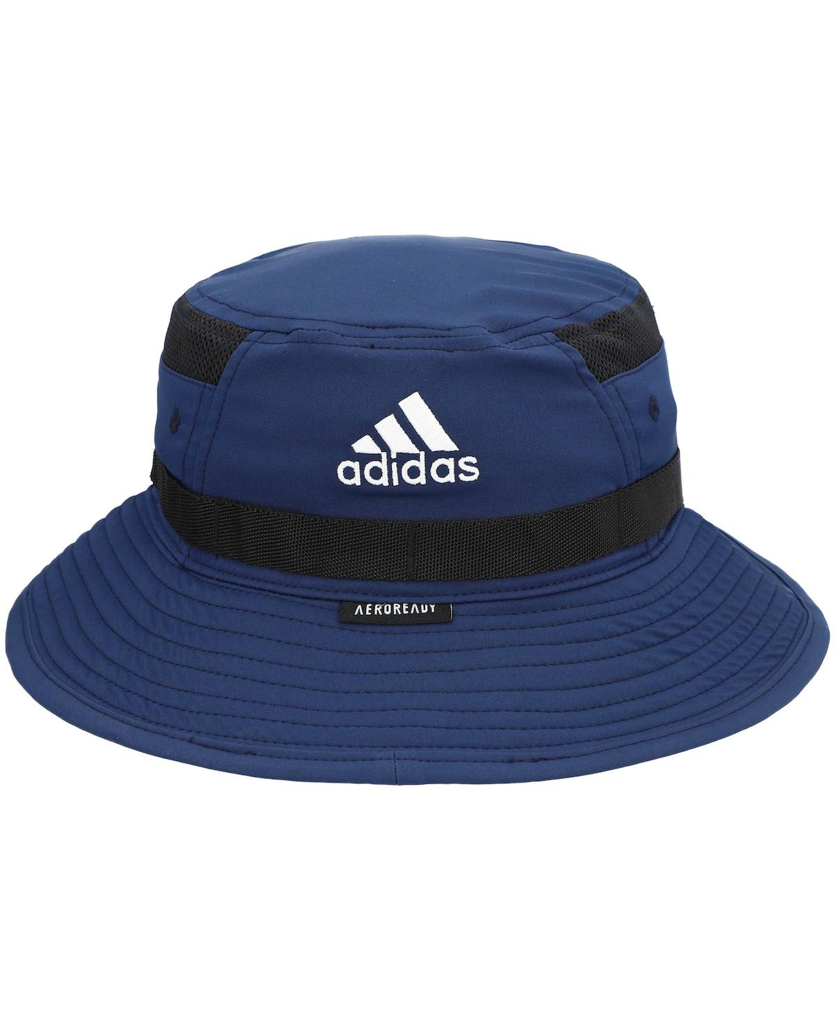 Adidas Originals Men's Adidas Navy Georgia Tech Yellow Jackets 2021 Sideline Aeroready Bucket Hat In Navy