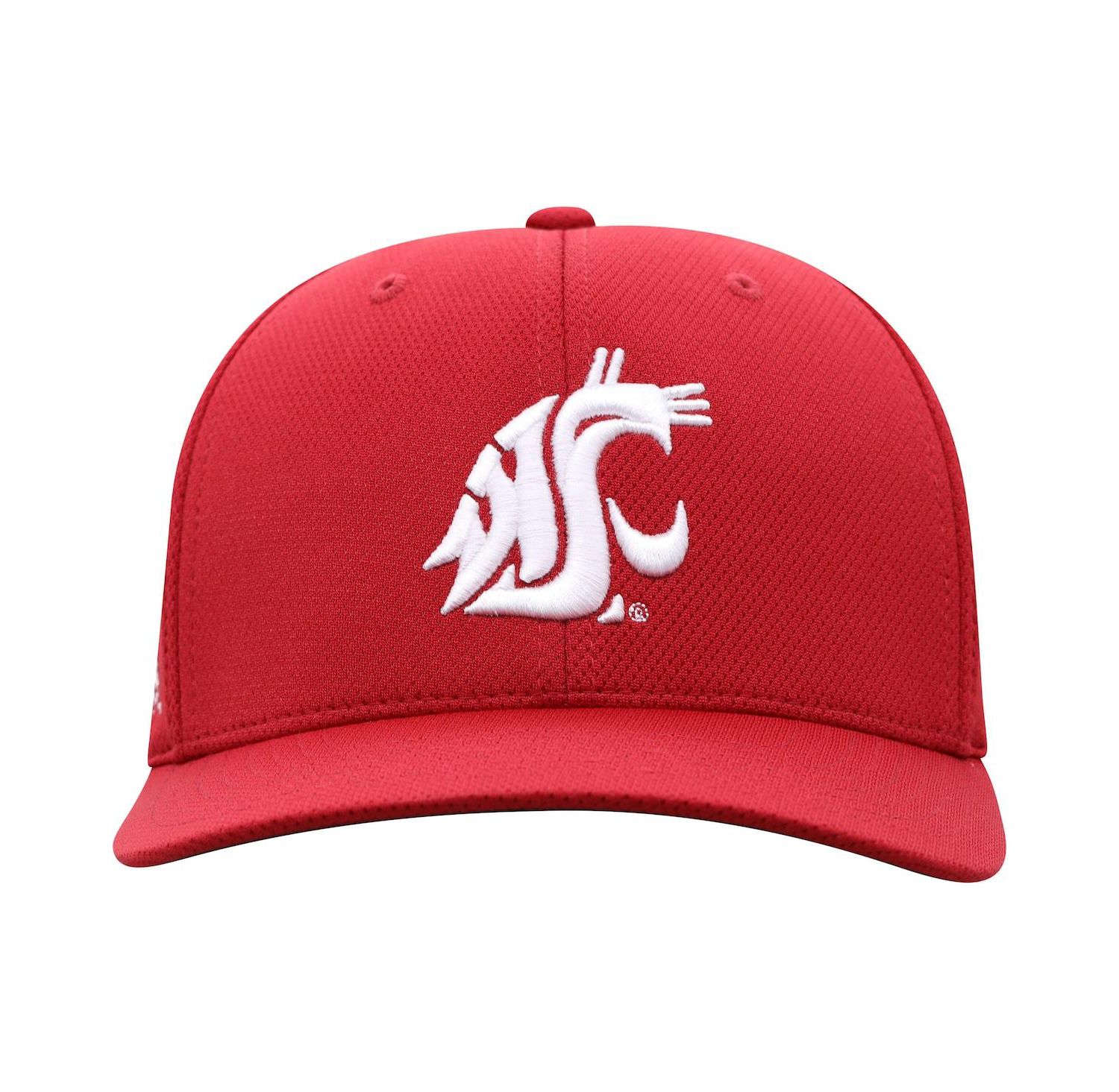 Men's Crimson Washington State Cougars Reflex Logo Flex Hat