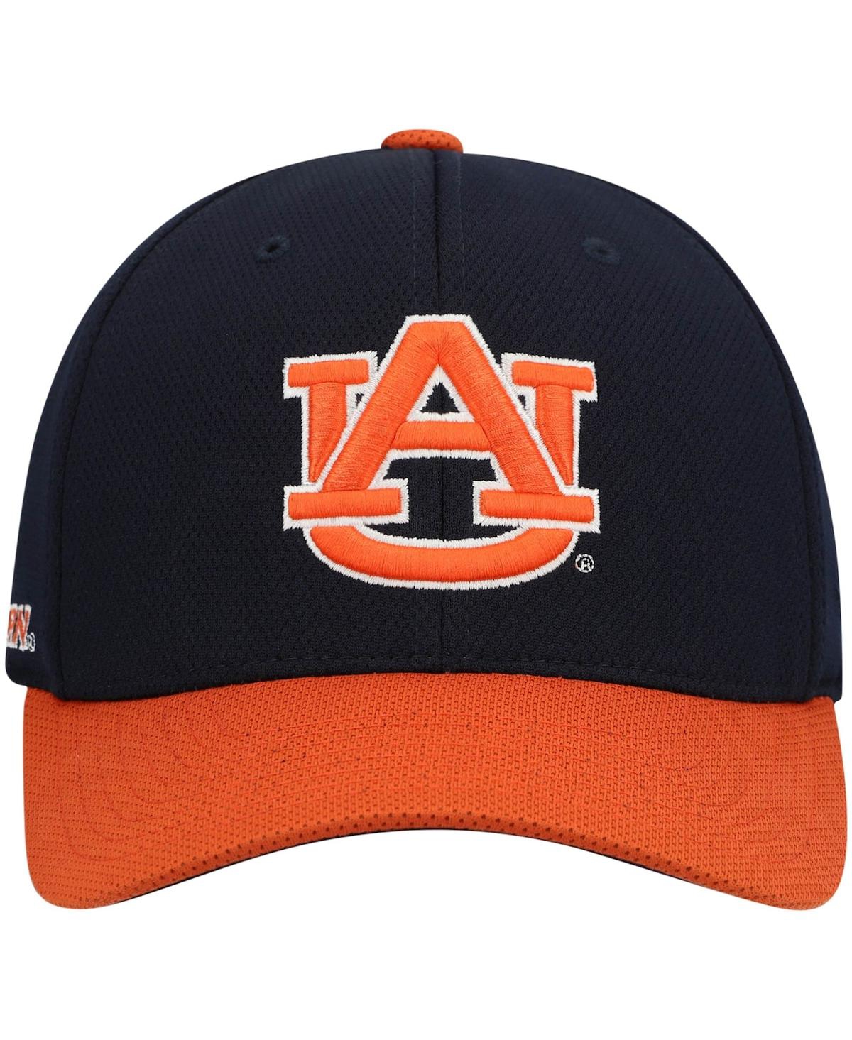 Top Of The World Men's  Navy, Orange Auburn Tigers Two-tone Reflex Hybrid Tech Flex Hat In Navy,orange