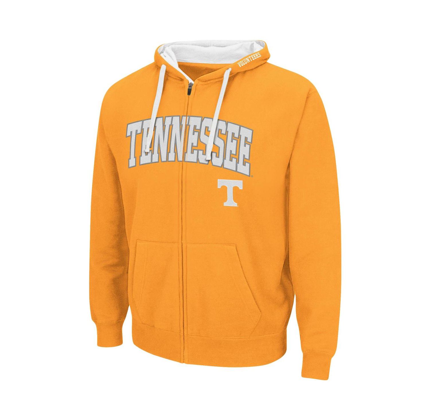 Men's Tennessee Orange Tennessee Volunteers Big and Tall Full-Zip Hoodie