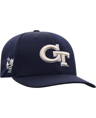 Men's Navy Georgia Tech Yellow Jackets Reflex Logo Flex Hat
