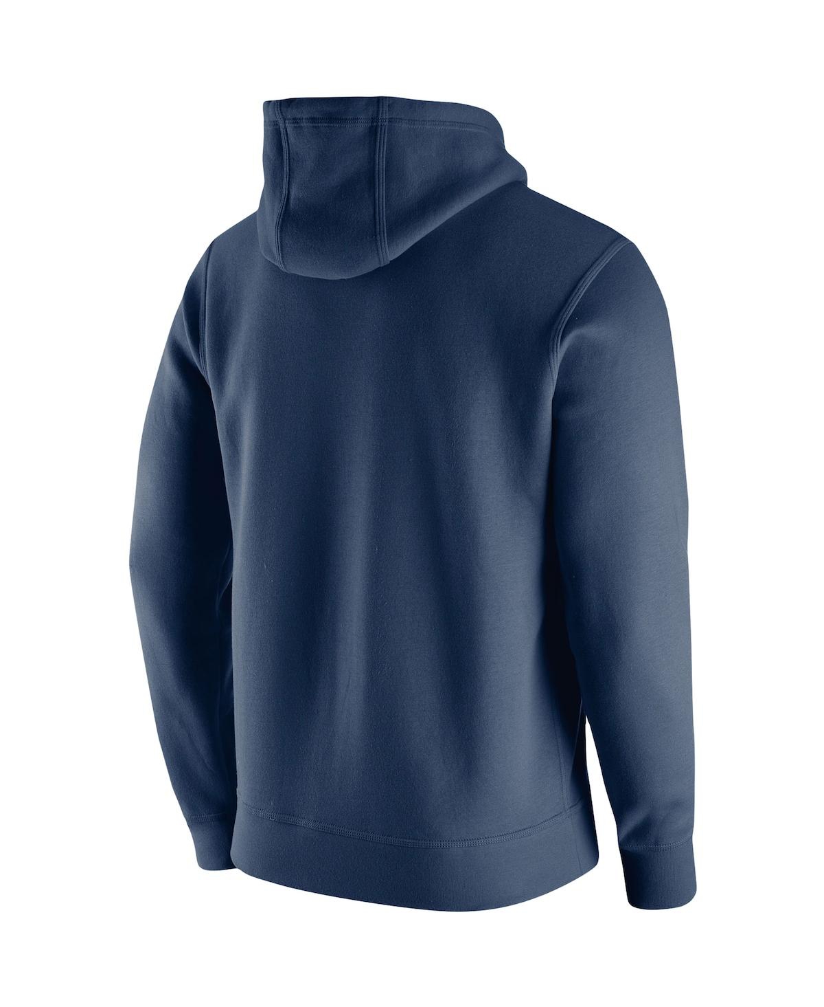 Men's NikeVirginia Cavaliers Vintage-Like School Logo Pullover Hoodie - Navy