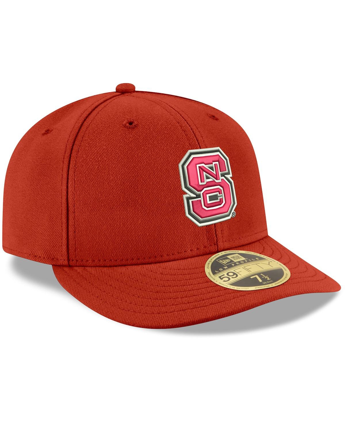 Men's New EraNc State Wolfpack Basic Low Profile 59Fifty Fitted Hat - Red