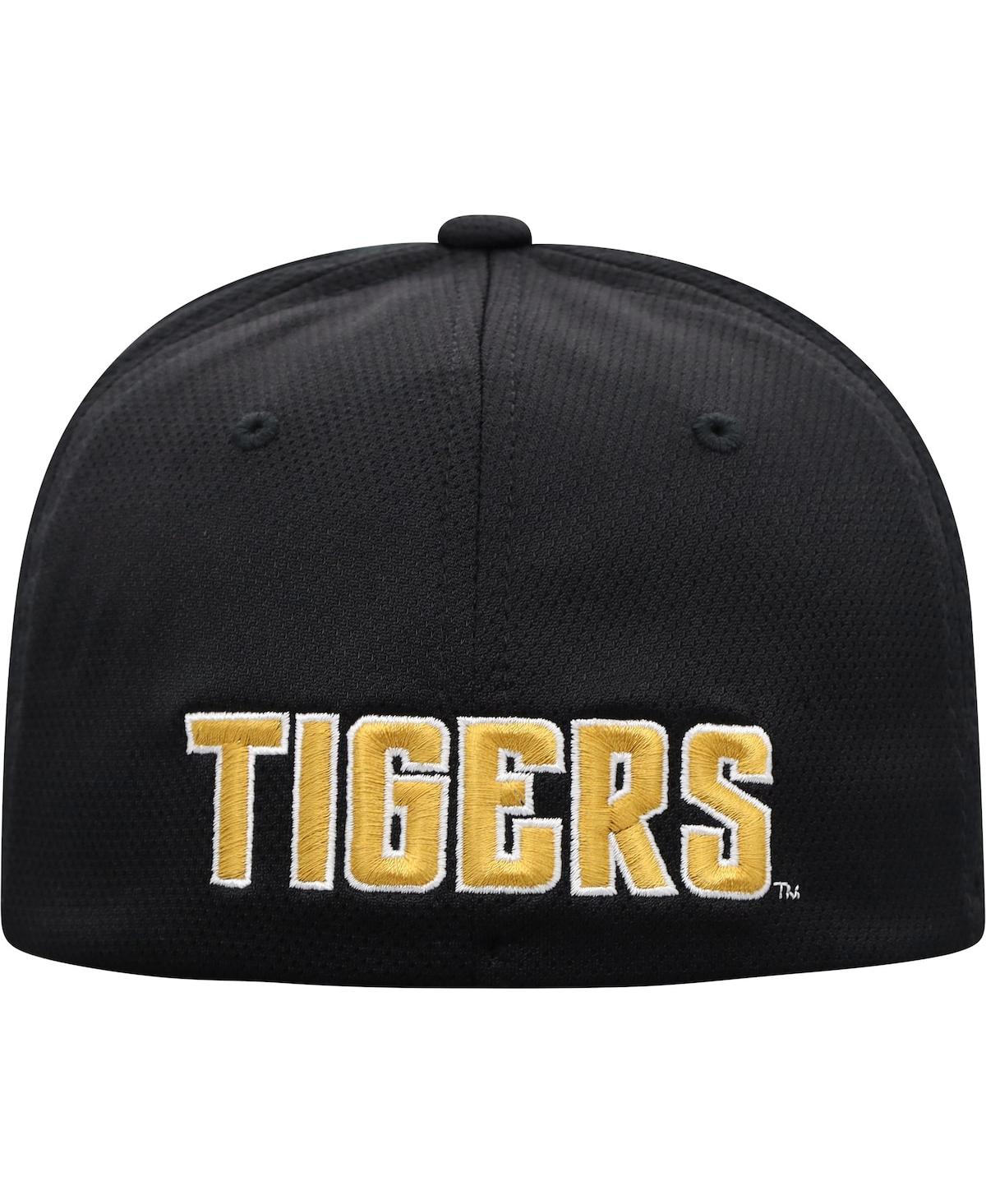 Top Of The World Black Missouri Tigers Reflex Logo Flex Hat In Black