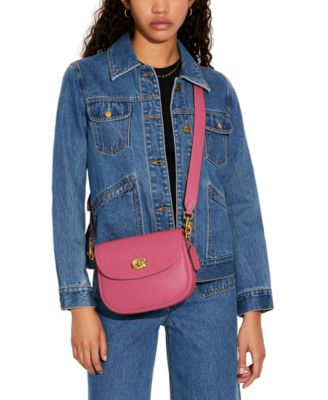 COACH Willow Saddle Bag with Interchangeable Strap