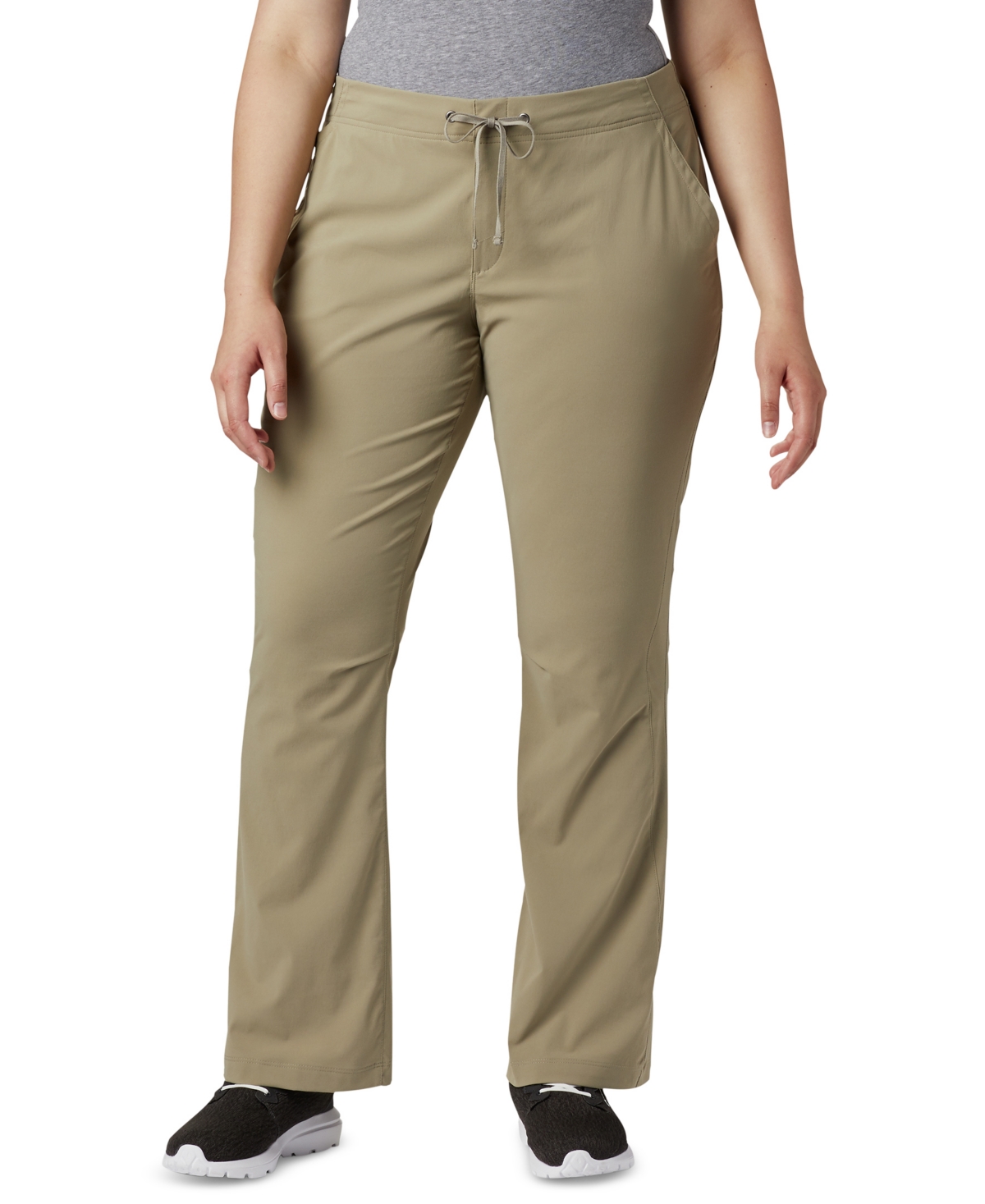 Plus Size Anytime Outdoor Bootcut Pants - Tusk