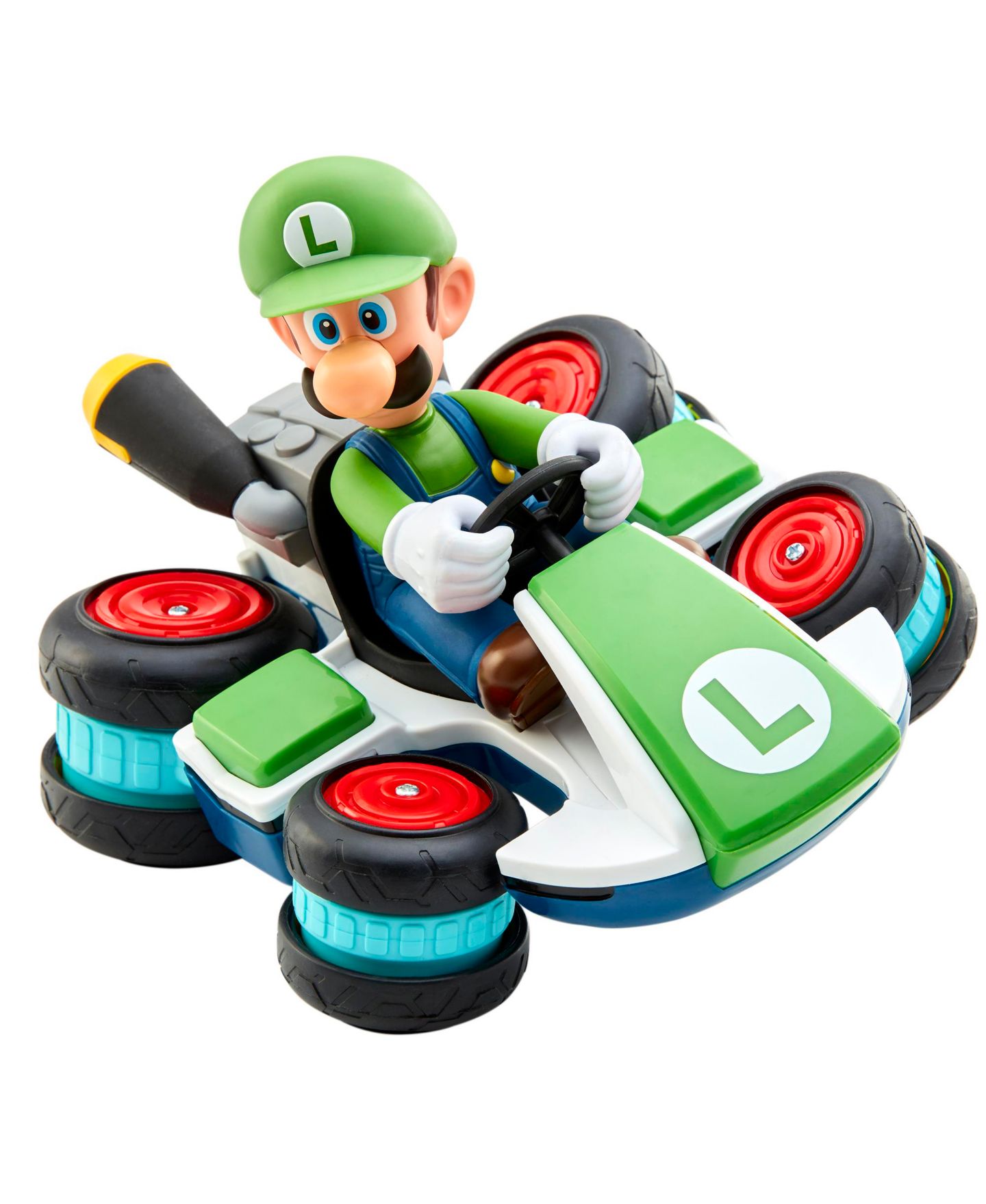 Детские фигурки SUPER MARIO Mario Kart 8 Anti-Gravity Luigi Mini RC Racer — фото 4
