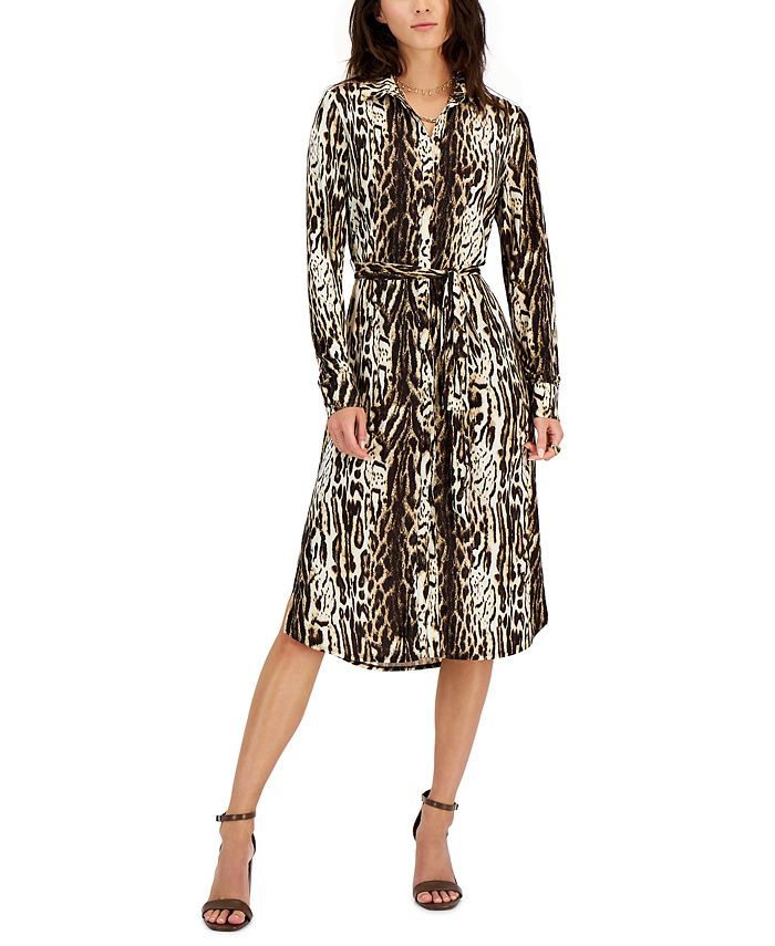 Macys inc shop leopard dress
