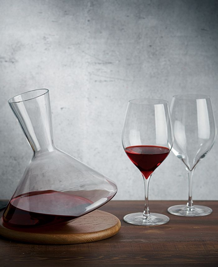 Nude Glass Balance Decanter With Terroir Wine Glasses Set Of 3 Macys