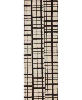 Polly POL-02 2'6" x 7'6 Runner" Area Rug