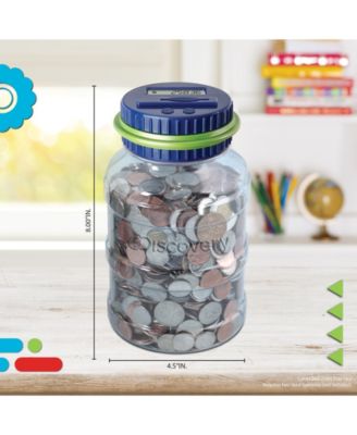 Digital Coin-Counting Money Jar with LCD Screen