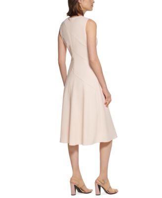 calvin klein women's midi dresses