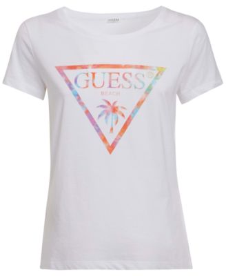 macys guess tops womens