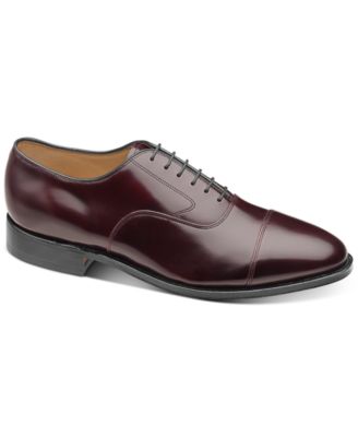 Johnston & Murphy Men's Melton Cap Toe Shoes - Macy's