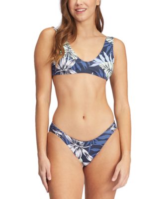 Roxy Juniors Beach Classics Bralette Bikini Top Bottoms Women's Swimsuit