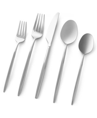 Cambridge Silversmiths Gaze Mirror 20-Piece Flatware Set, Service for 4 - Macy's