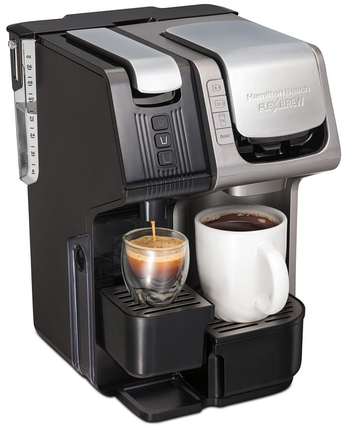 Hamilton Beach FlexBrew Universal 3in1 SingleServe Coffee Maker Macy's