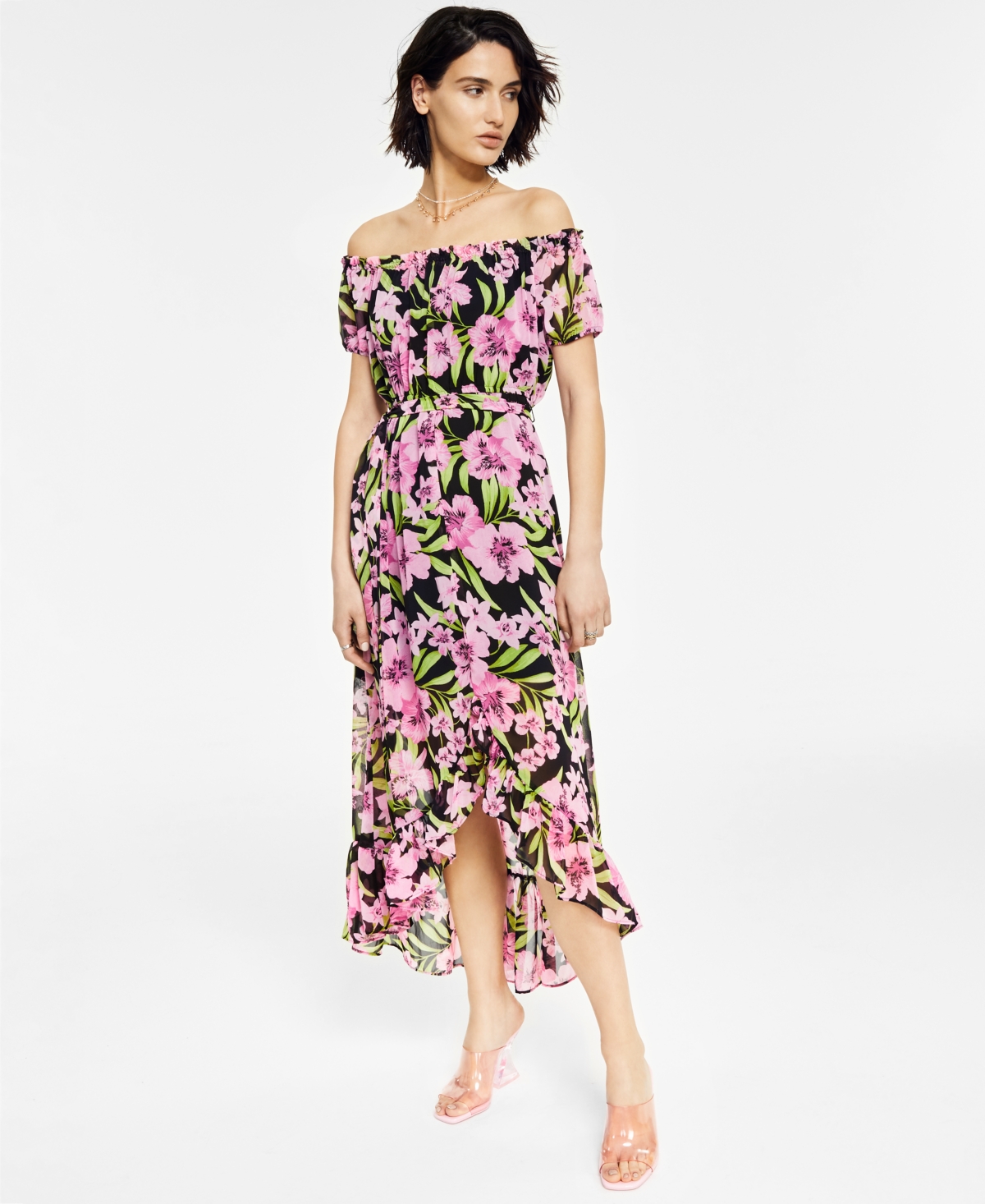 Off shoulder havana dress new arrivals