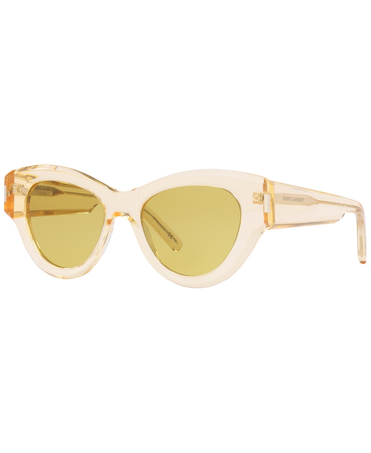 Shop Saint Laurent Women's Sunglasses, Sl 506 In Yellow