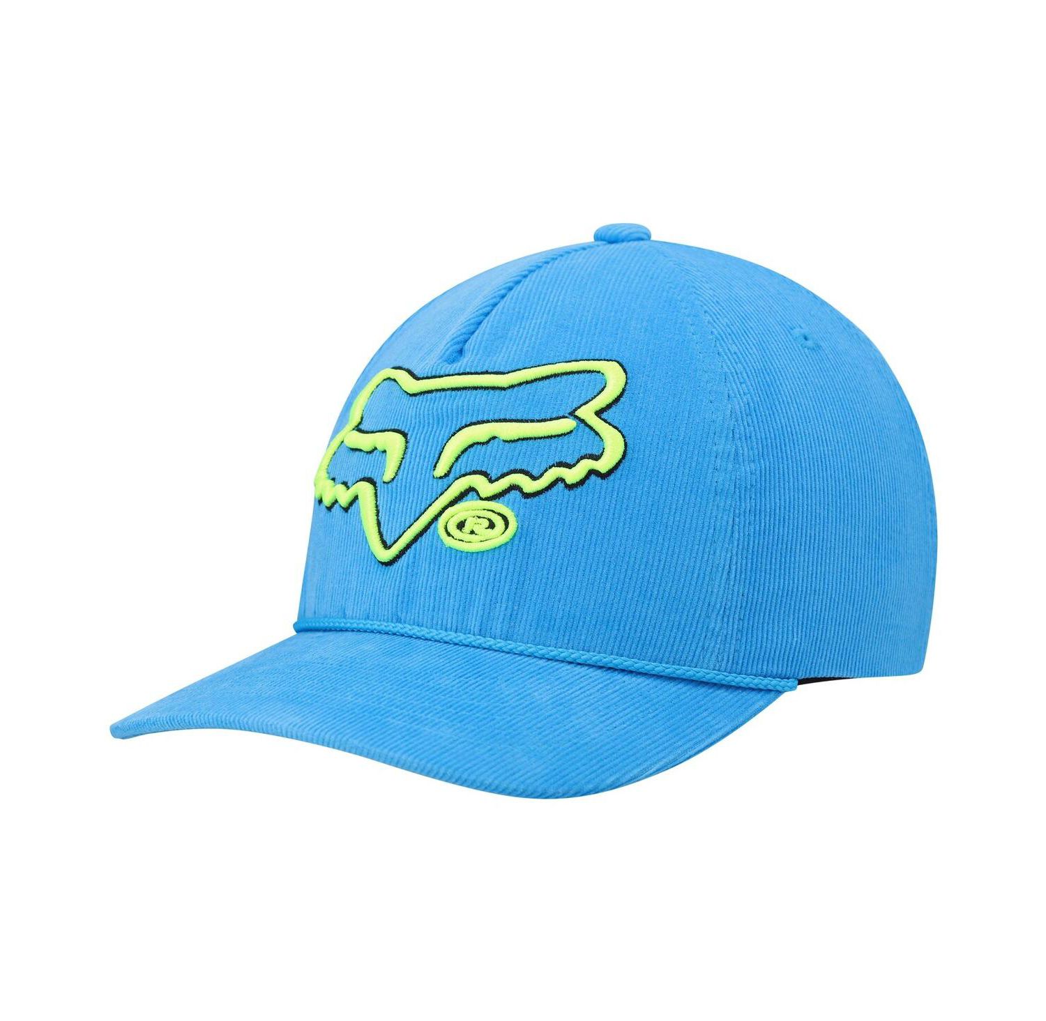 Men's Blue Racing Brushed Snapback Hat