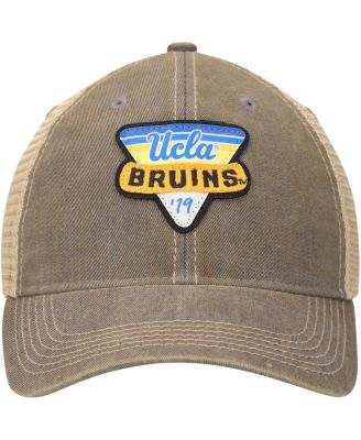 Men's Gray UCLA Bruins Legacy Point Old Favorite Trucker Snapback Hat