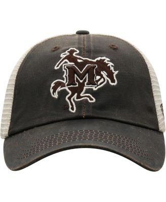 Men's Brown McNeese State Cowboys Scat Mesh Trucker Snapback Hat