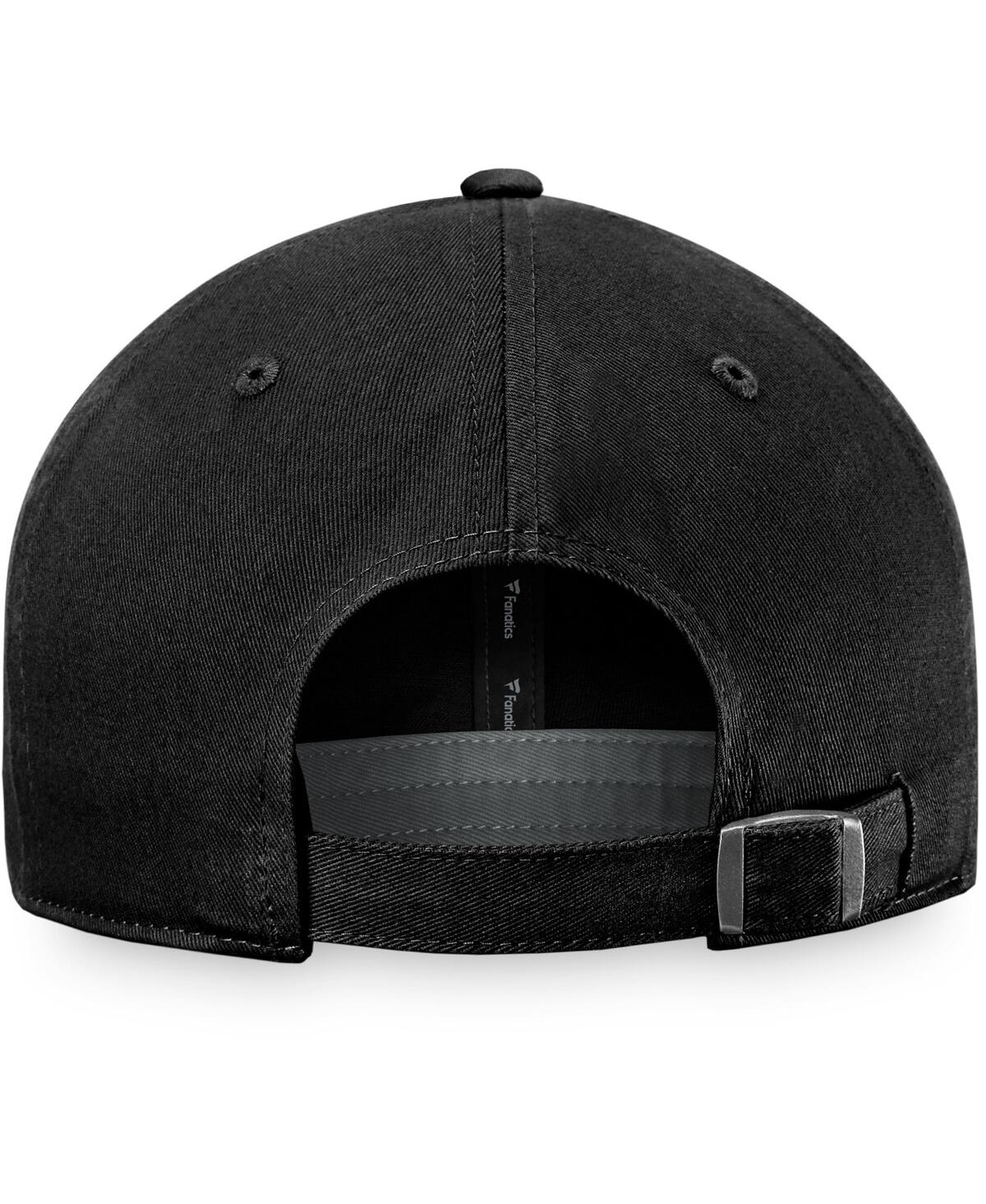 Fanatics Men's  Black Triplets Core Adjustable Hat In Black