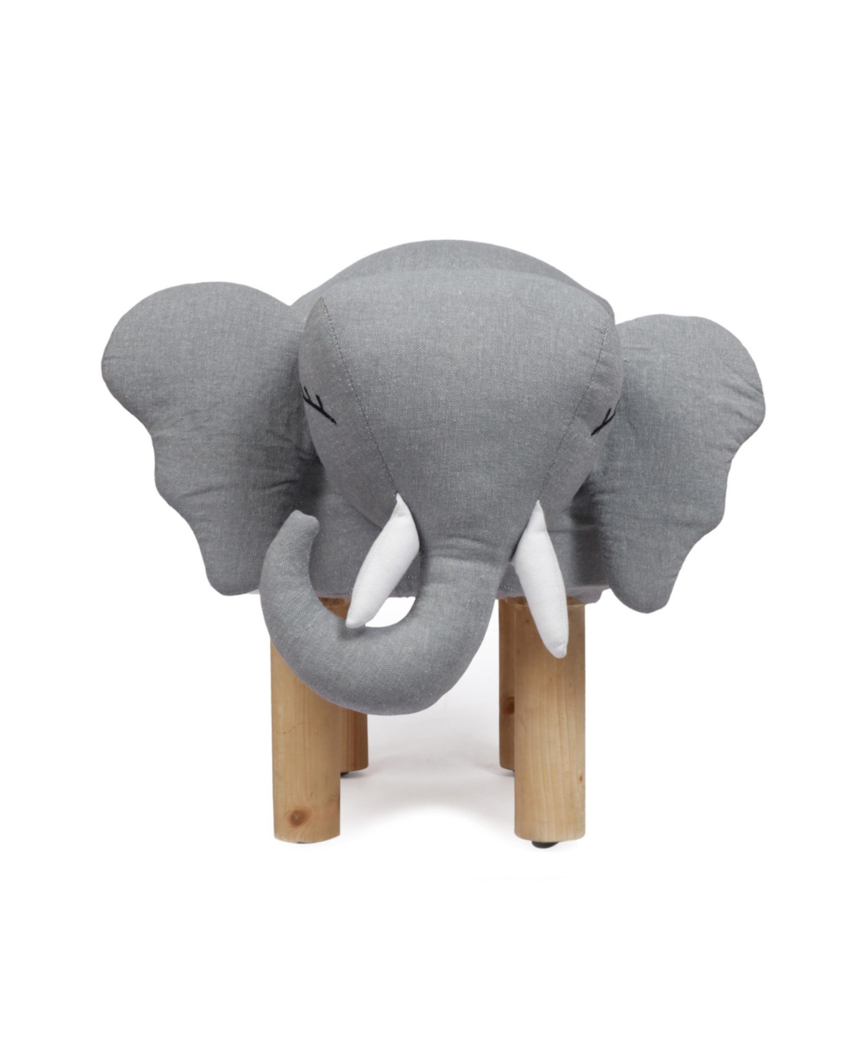 NOBLE HOUSE GOSHEN CONTEMPORARY KIDS ELEPHANT OTTOMAN