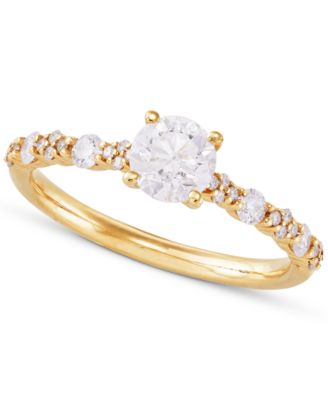 Macy's - Diamond Engagement Ring (1 ct. t.w.) in 14k Gold